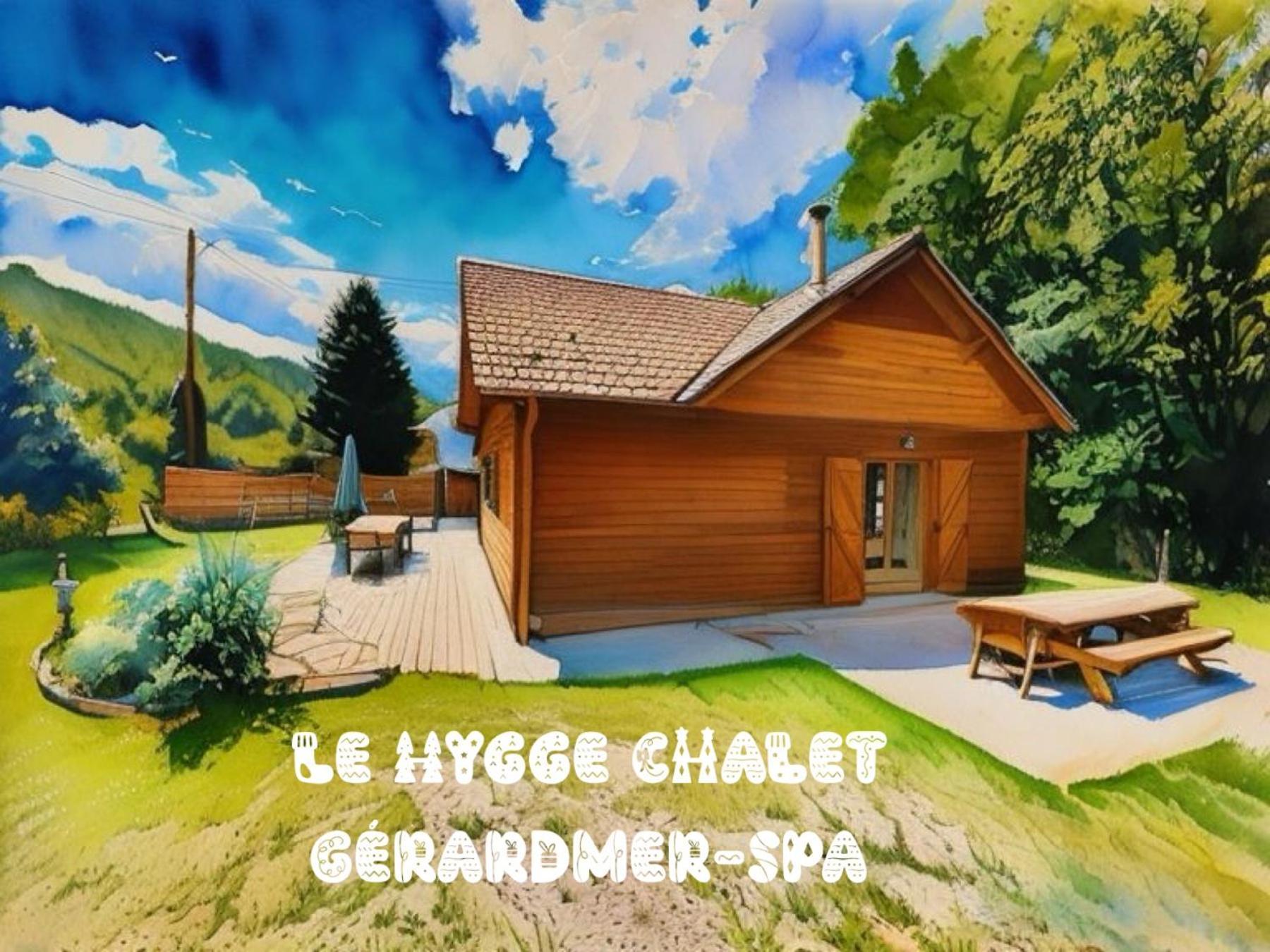 Le Hygge Chalet Gerardmer-Spa Anould Buitenkant foto