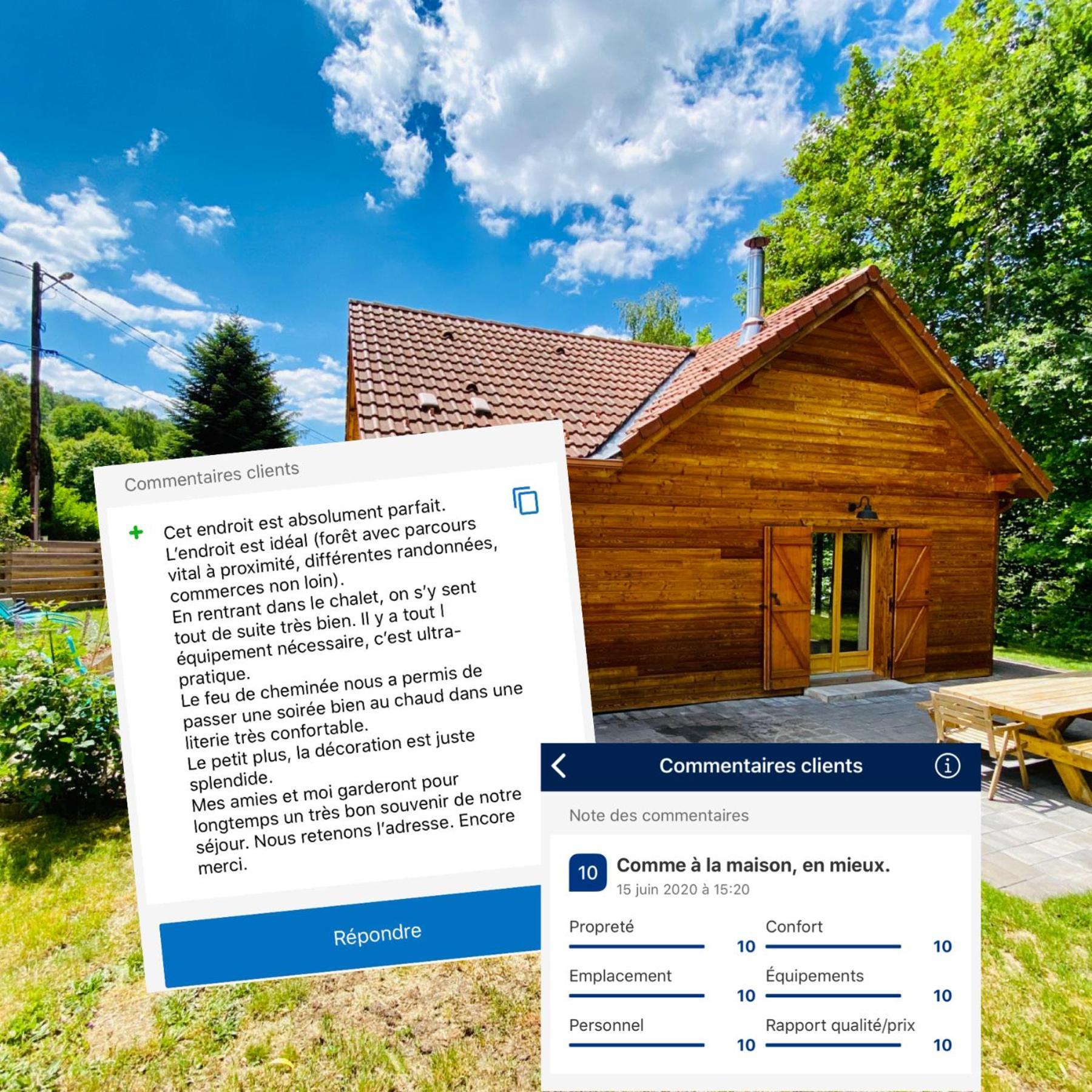 Le Hygge Chalet Gerardmer-Spa Anould Buitenkant foto